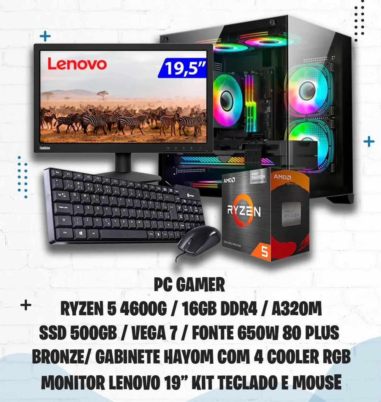 Pc gamer completo - Foto 4
