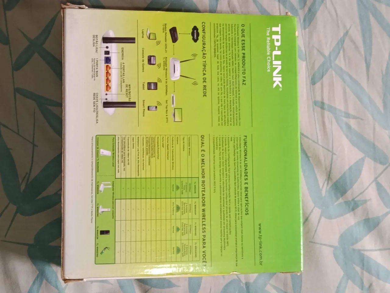 roteador wireless TP  linkbde 300 Mbps na caixa - Foto 2