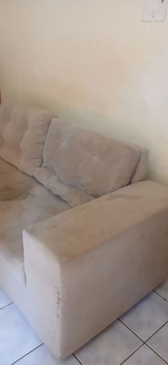 Sofá 3 lugares (para reformar) R$300,00 - Foto 3
