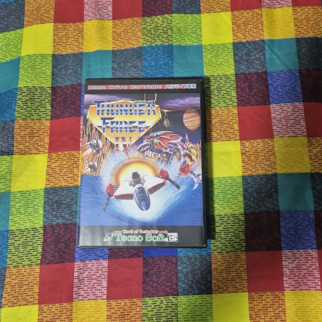 Thunder force 4 Mega Drive Japonês  - Foto 2