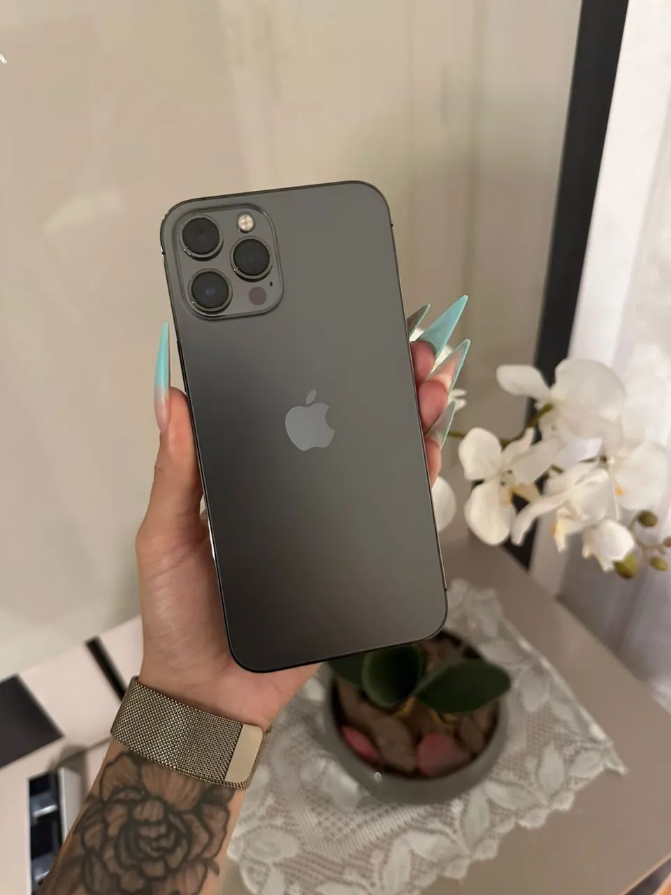 iPhone 12 Pro Max Grafite IMPECÁVEL 