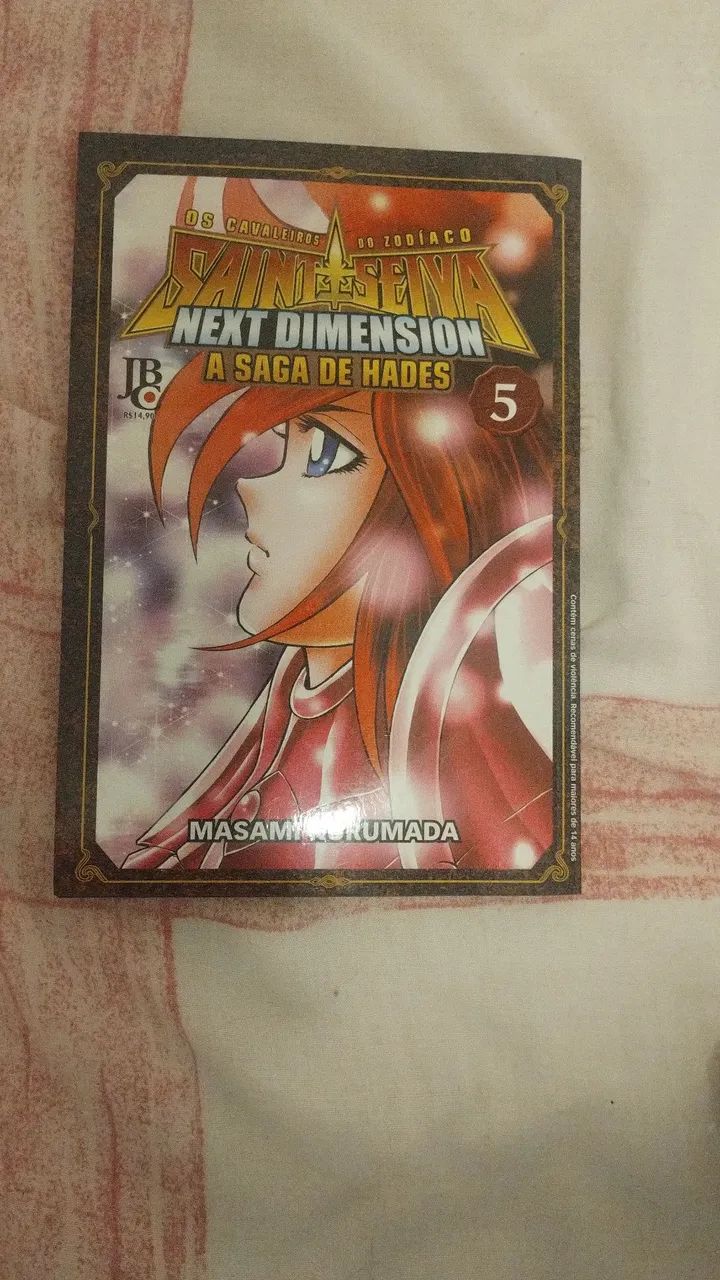 Cavaleiros do Zodíaco Next Dimension vol 5 em português JBC