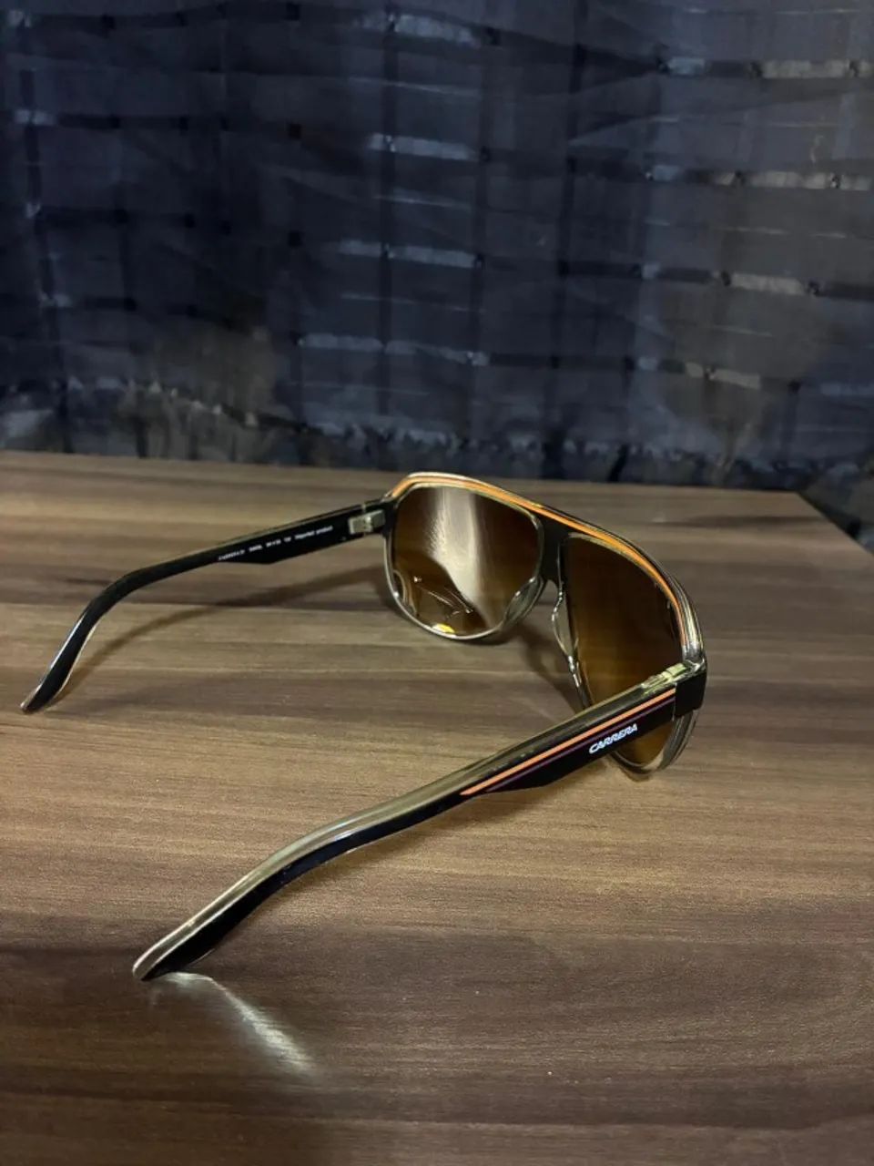 Óculos Carrera 23 Original Lentes Custom + Originais + Case - Foto 5