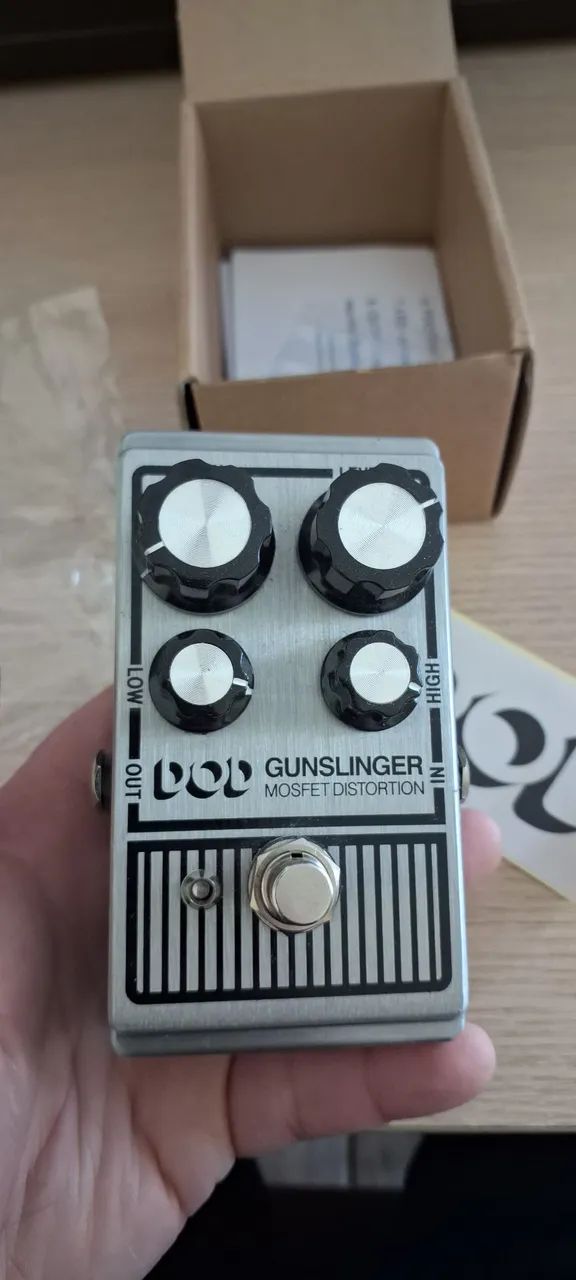 Pedal de distorção Digitech/DOD Gunslinger - Foto 2
