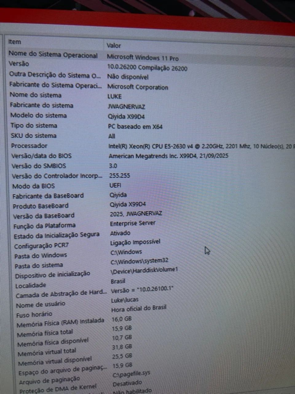 PC Gamer Intel E5 V4 RTX 5050 Ti - Foto 4