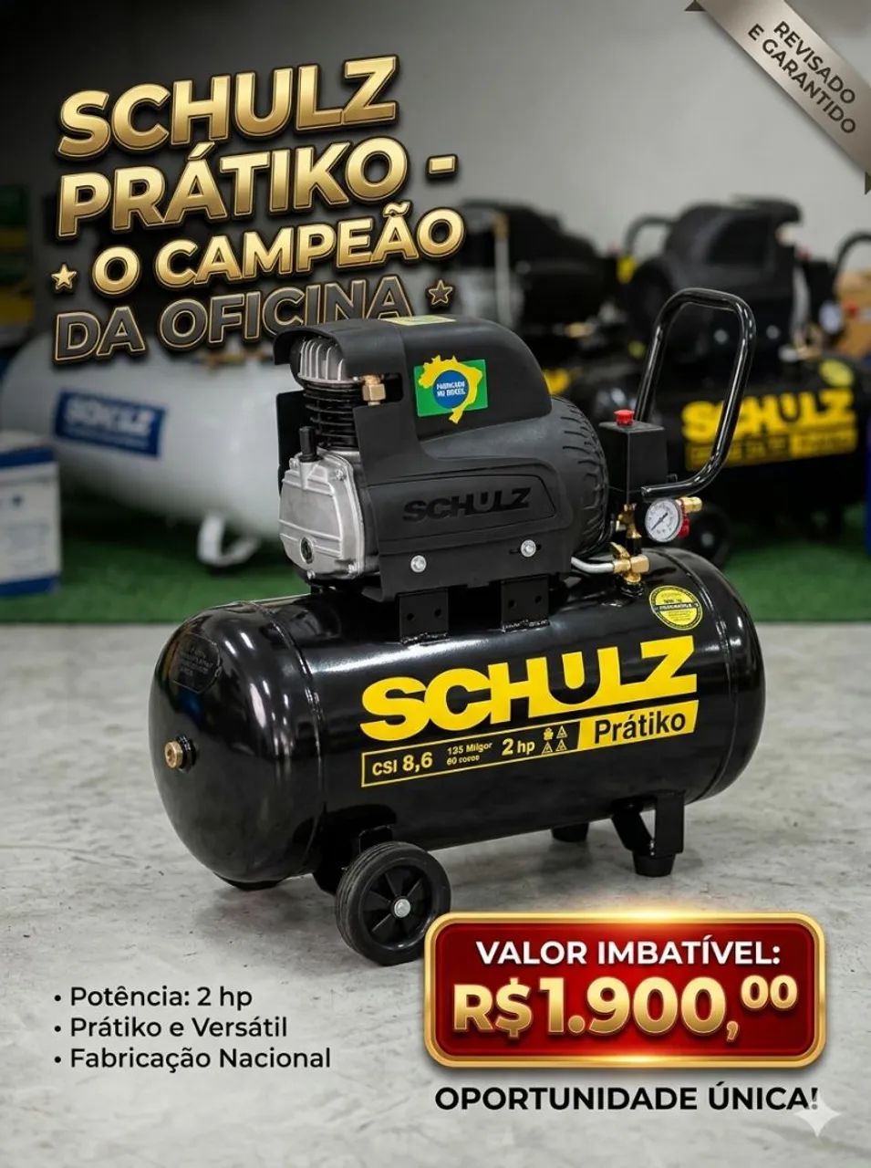 Compressor CSI 8.6 50LT Schulz
