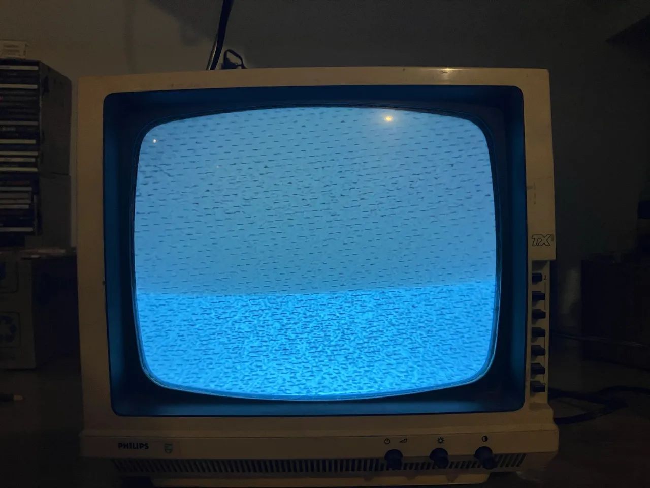Tv Philips Tx 12? funcionando vintage Retrô Antiga