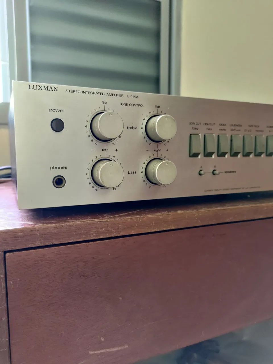 Amplificador integrado Luxman 