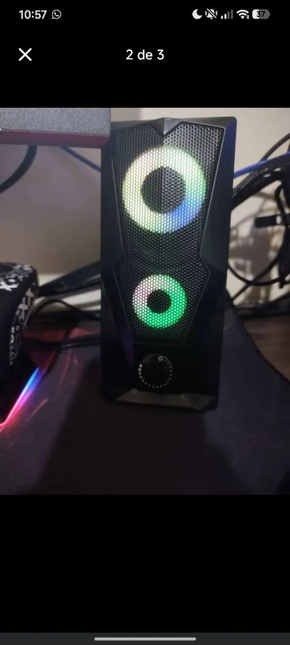 Caixa de som gamer Multilaser - Foto 2