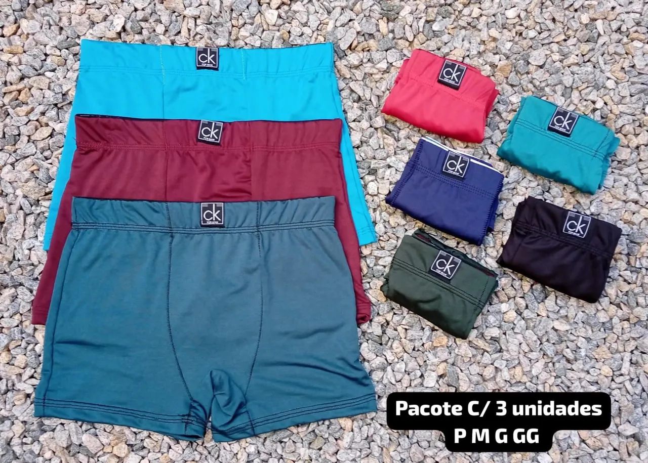 kit cuecas pacote com 3 unidade  - Foto 3