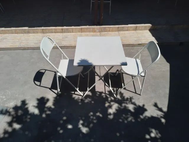 Conjunto Mesa Bar Metal com Cadeiras - Foto 2