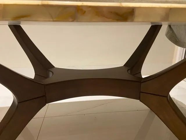 Base de madeira para mesa - Foto 2