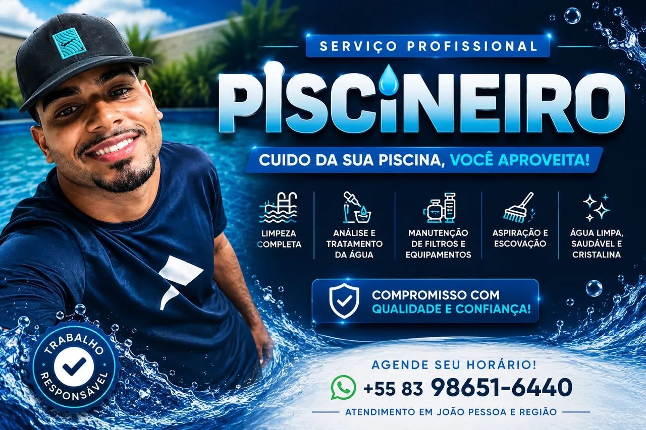LIMPADOR DE PISCINA 