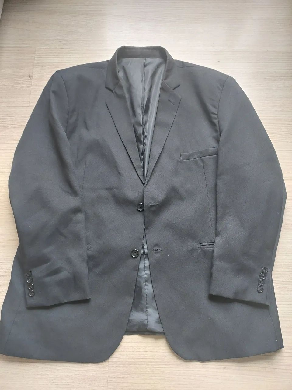 Conjunto de Terno Masculino Preto - Blazer + Calça - Foto 2