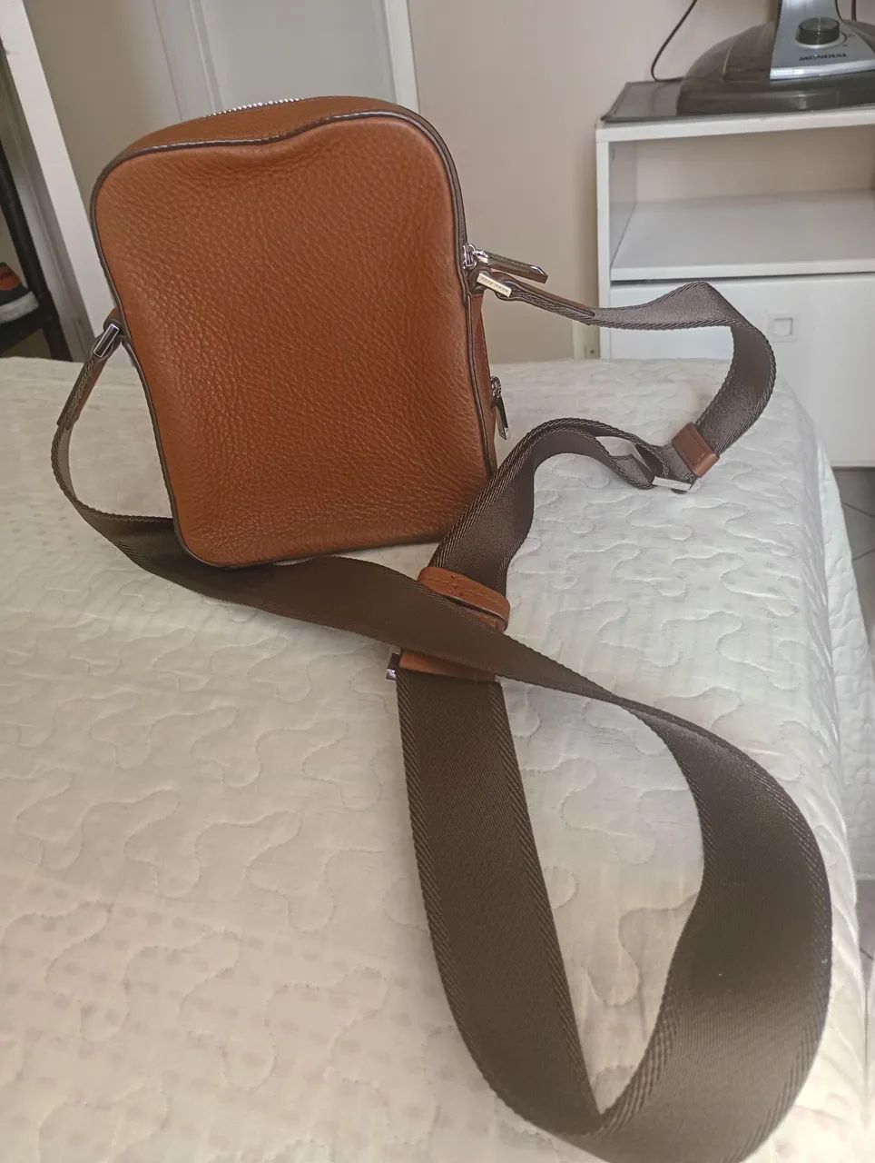 Bolsa em couro Hugo Boss original - Foto 4