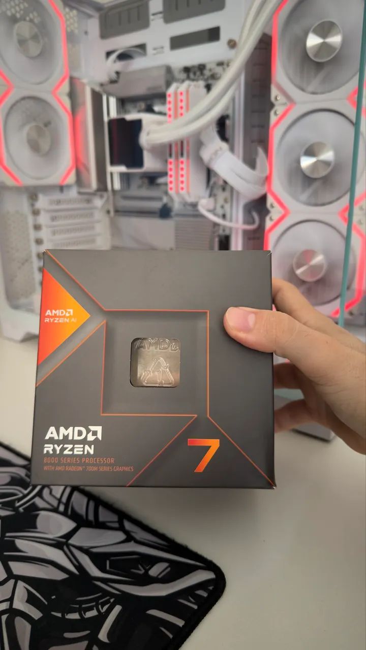 PROCESSADOR AMD RYZEN 7 8700G, 8-CORE, 16-THREADS, 4.2GHZ (5.1GHZ TURBO)