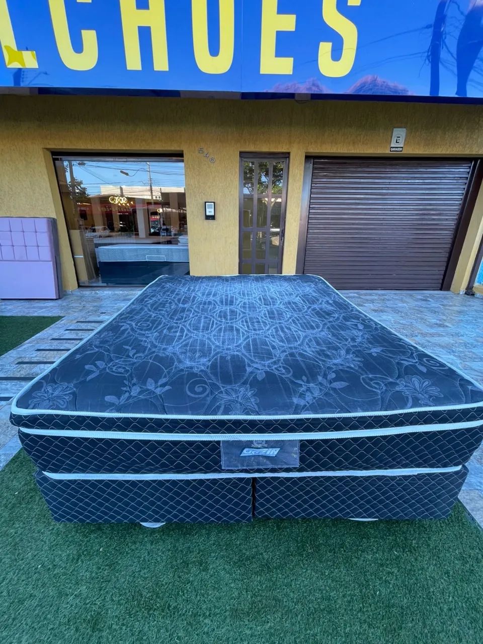 Cama box Casal QUEEN GAZIN COM COLCHÃO E BASE - Entrego!  - Foto 5