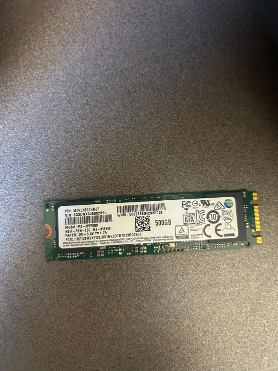 SSD 500gb Samsung