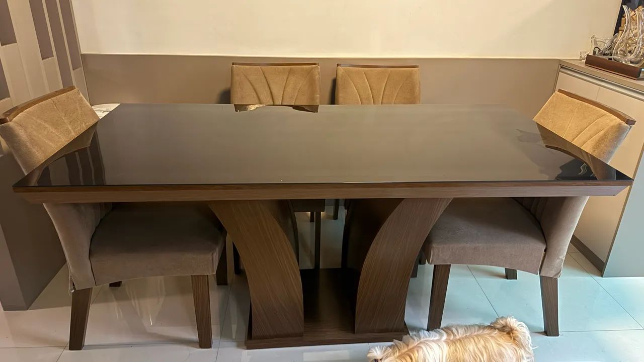Mesa de jantar com 6 cadeiras  - Foto 4