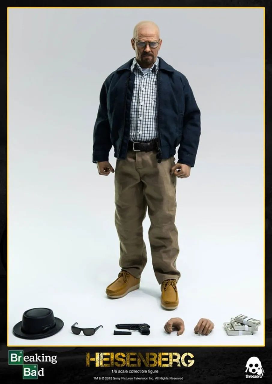 その他 Breaking Bad Heisenberg thereezero 1/6 Heisenberg Walter White 1/6 Threezero Breaking Bad - Hobbies e