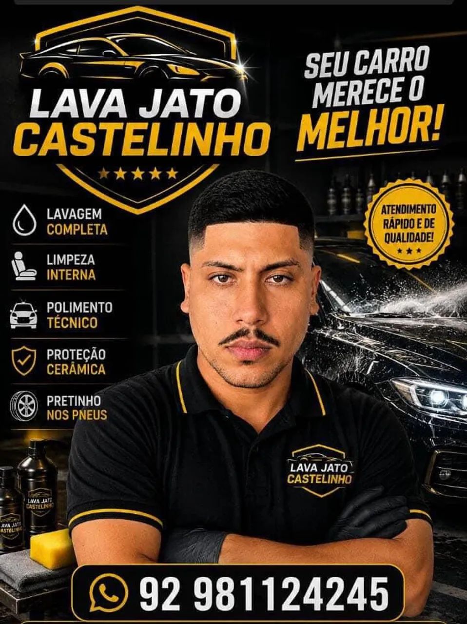  Lavador de carro automotivo