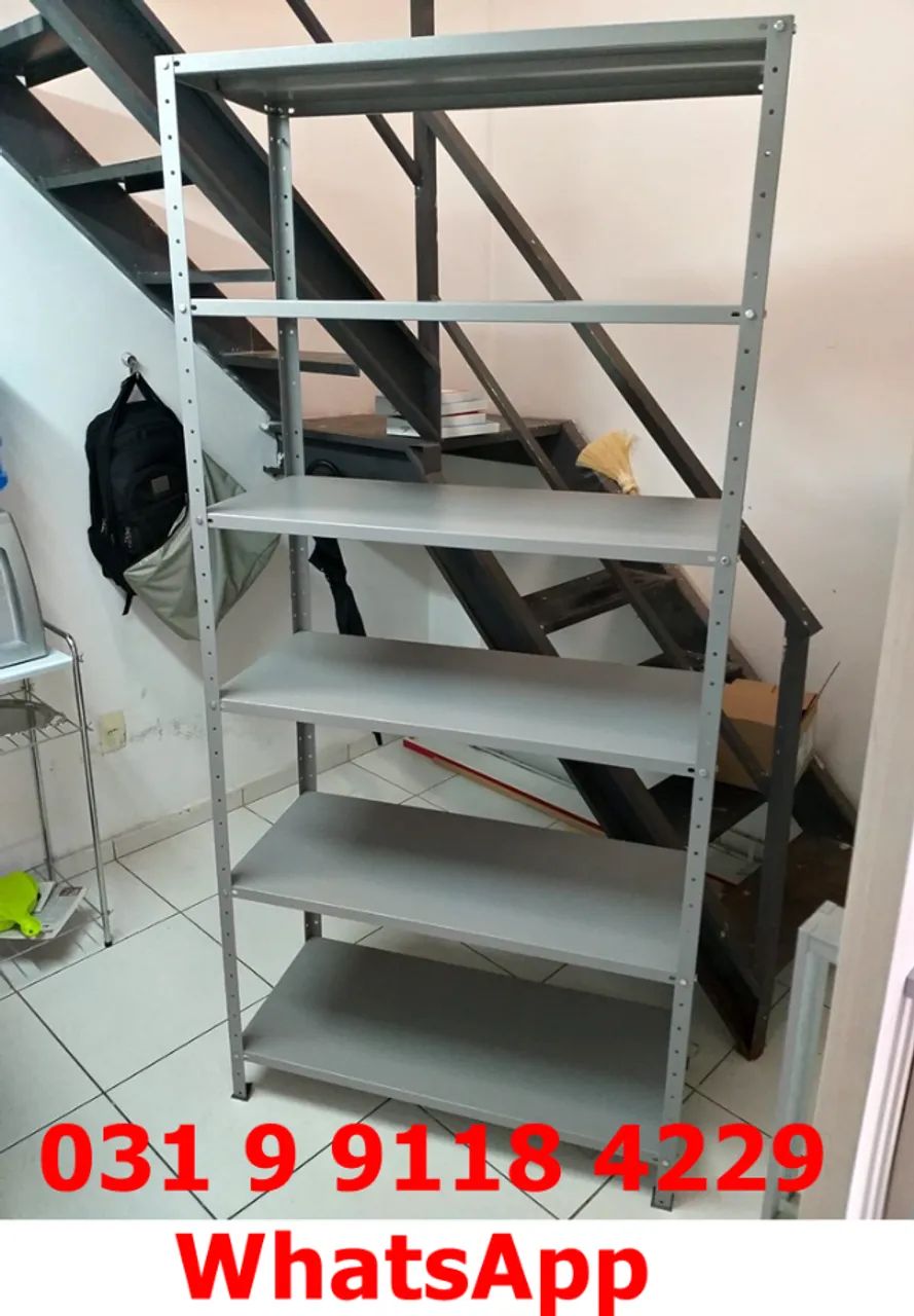 Prateleira Grande 40cm com Reforço Ômega Frete Grátis Nova  - Foto 6