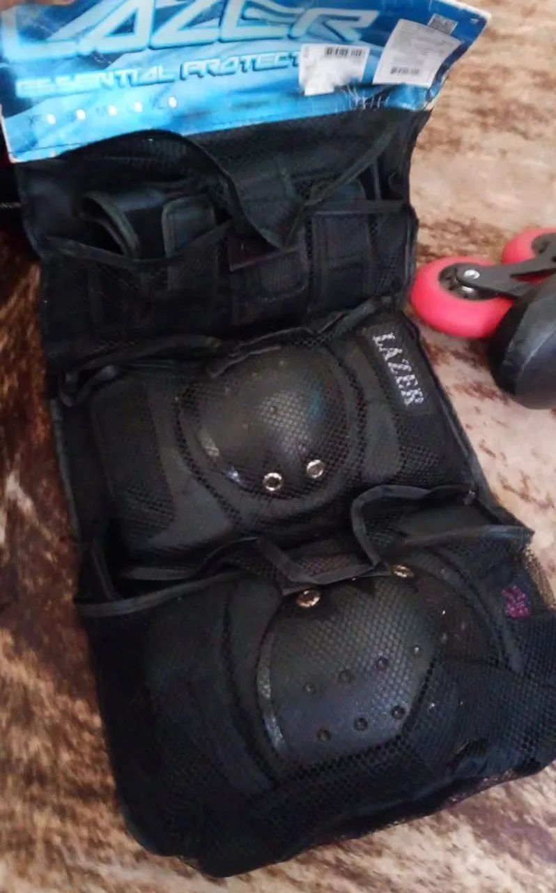 Vendo Patins Com proteção  - Foto 2
