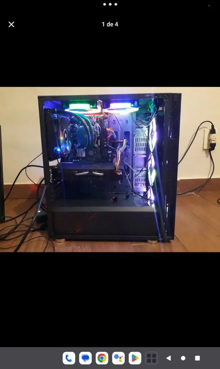 PC GAMER SÓ PEGAR E USAR ACEITO TROCAS EM IPHONE  - Foto 4