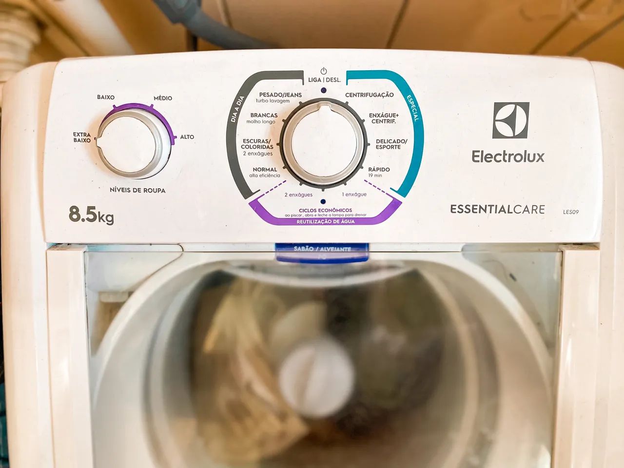 Máquina de lavar eletrolux essencial care LES09 8,5kg - Foto 2