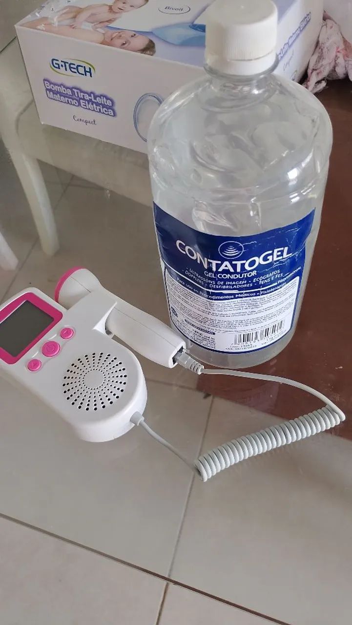 Aparelho para ouvir o coração do bebê 