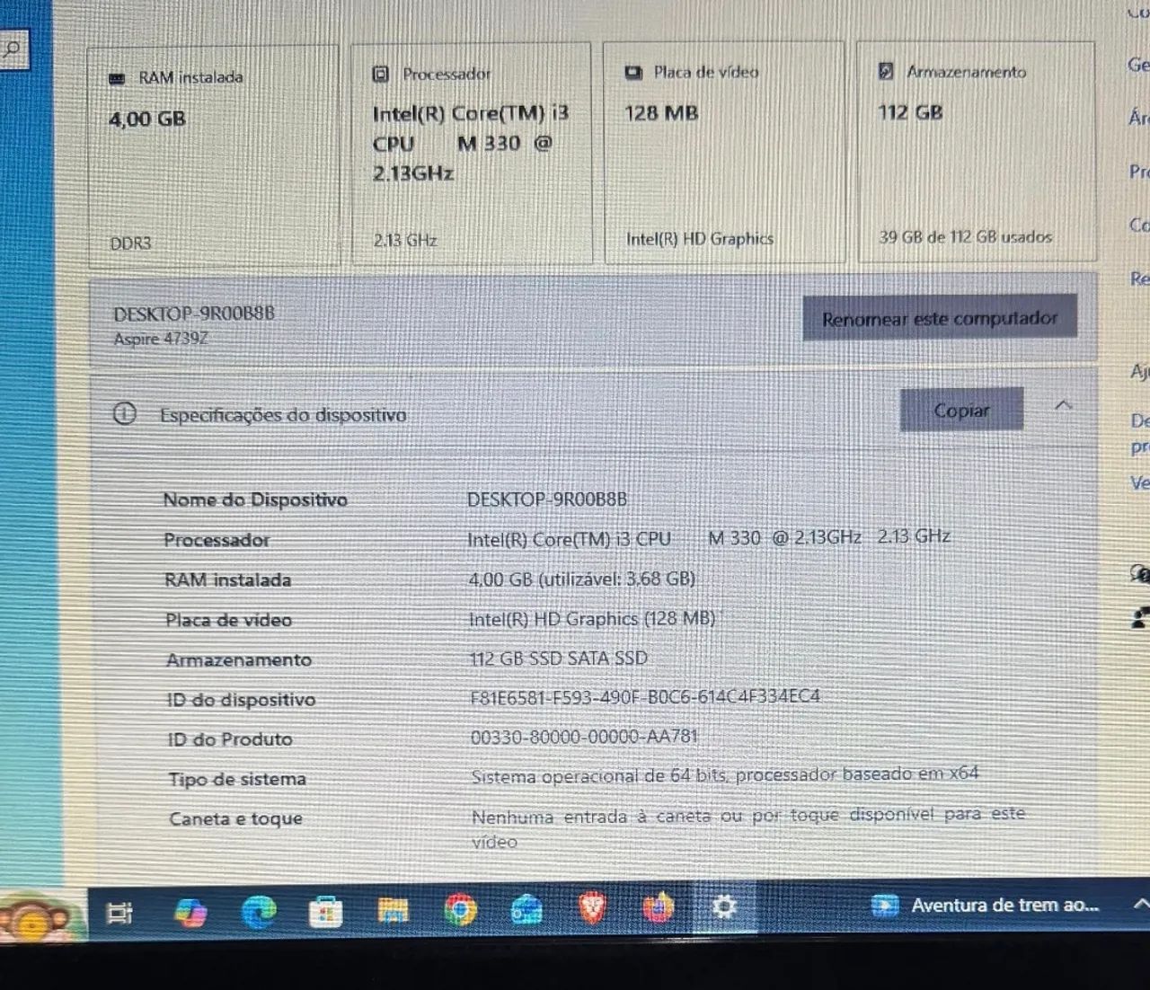 Notebook. Faço troca em iPhone 12 pra cima ! - Foto 3
