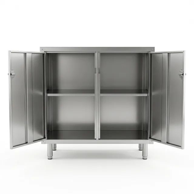 Armário em Inox 1050X450X850  - Foto 2