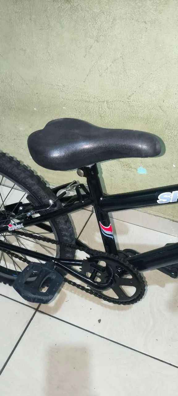 Vendo bicicleta aro 20 completa pintura nova  - Foto 3