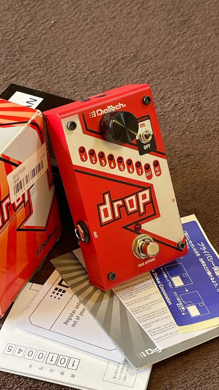 DigiTech Drop Polyphonic Pitch Shifter Drop Tune - Foto 2
