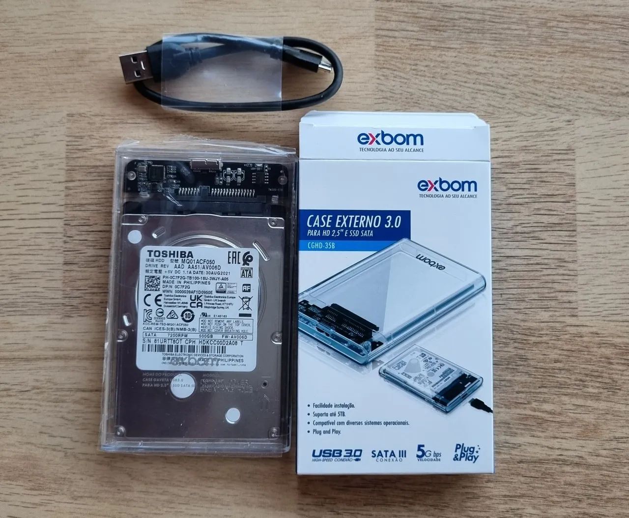 HD externo 500gb USB 3.0 - Foto 2