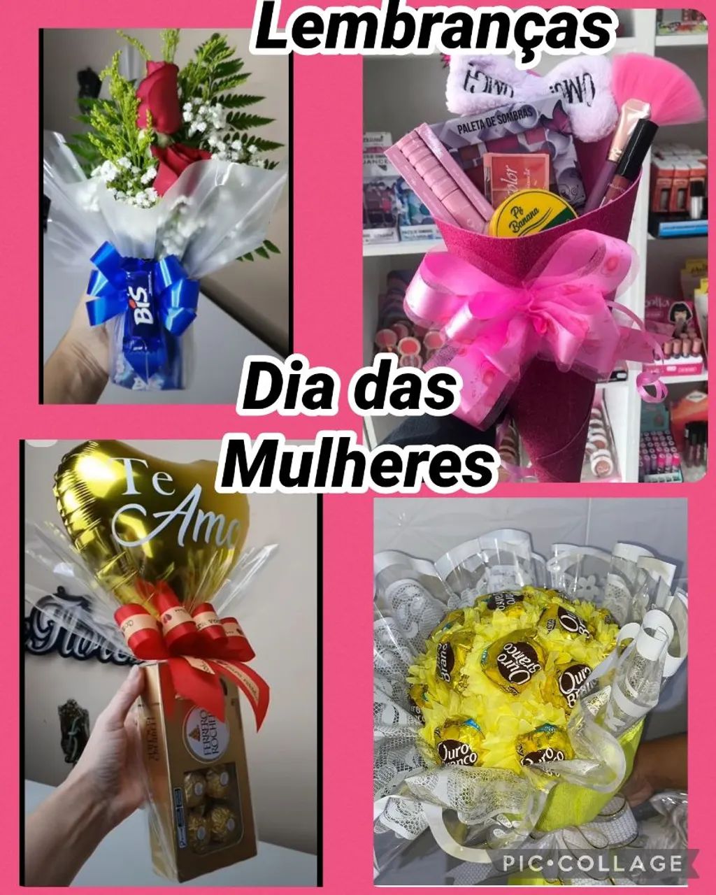 Lembrança para o dia das mulheres 