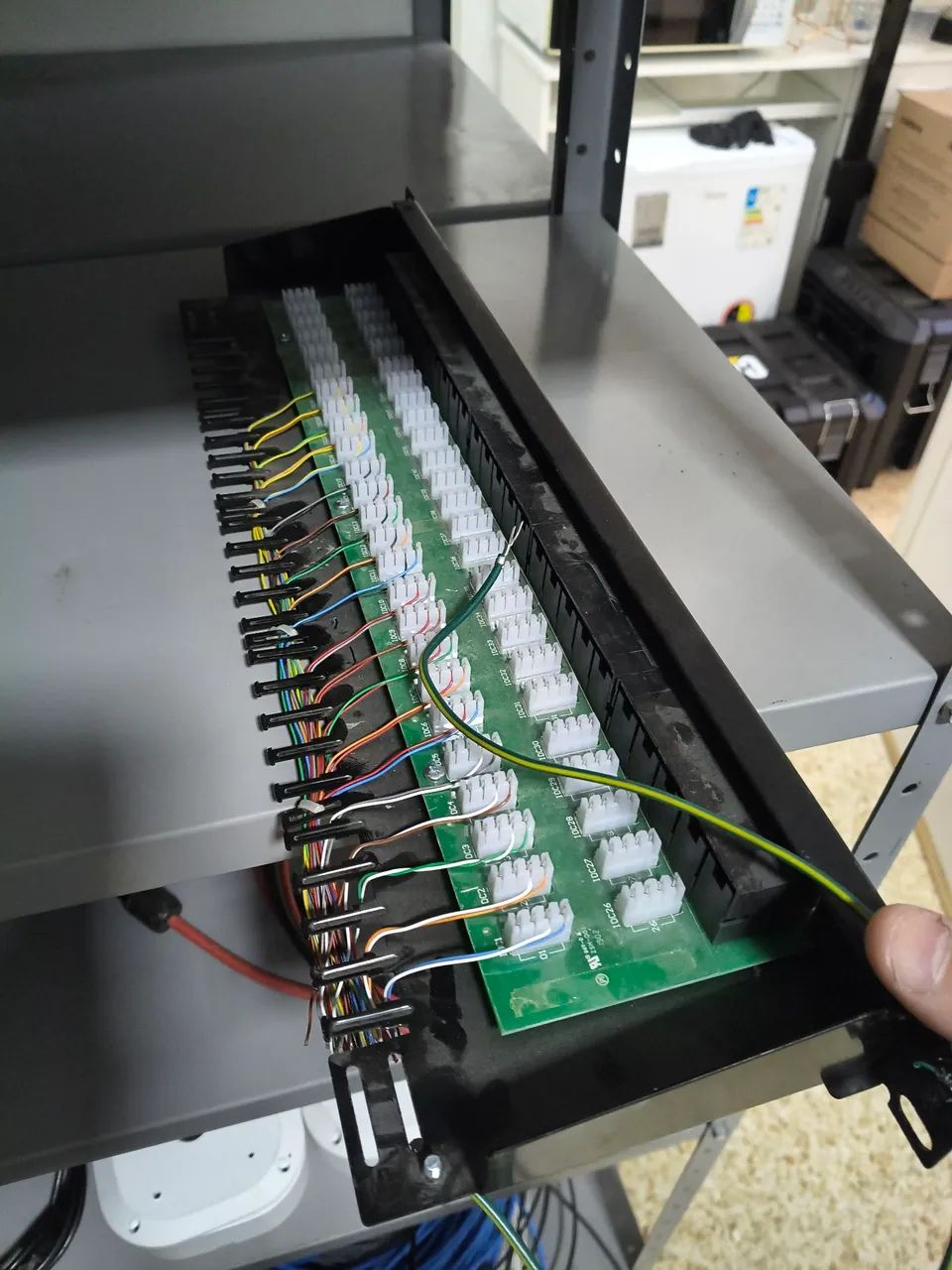 Voice Panel 50 portas Furukawa  - Foto 3