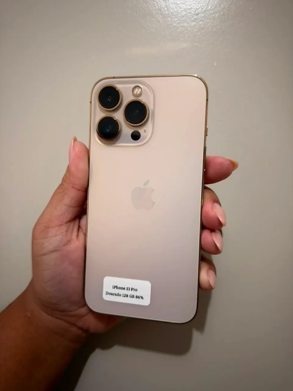 iPhone 13 Pro Dourado 128 GB 6 meses de garantia 
