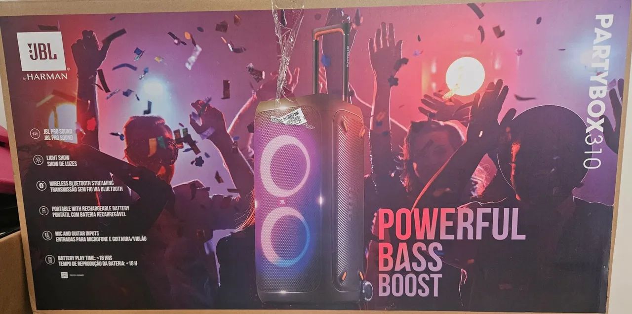 Caixa de Som JBL PARTYBOX 310