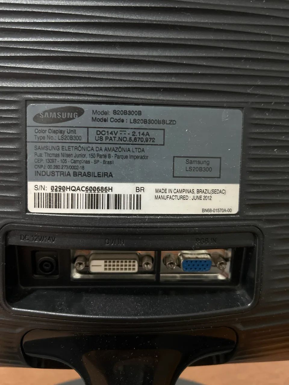 Monitor PC Samsung 20 polegadas  - Foto 2