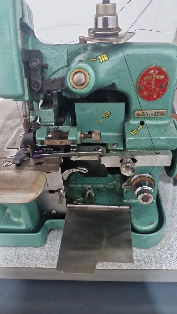 Máquina overlock chinesinha portátil  - Foto 2