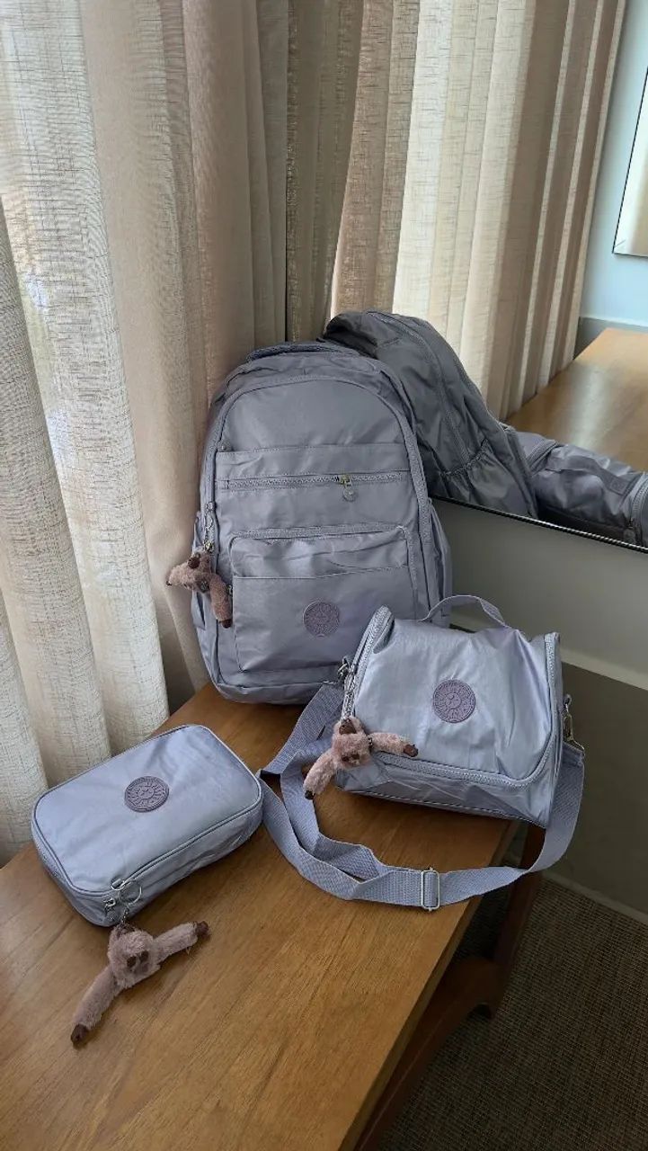 Promoção kit escolar 3 peças  - Foto 2