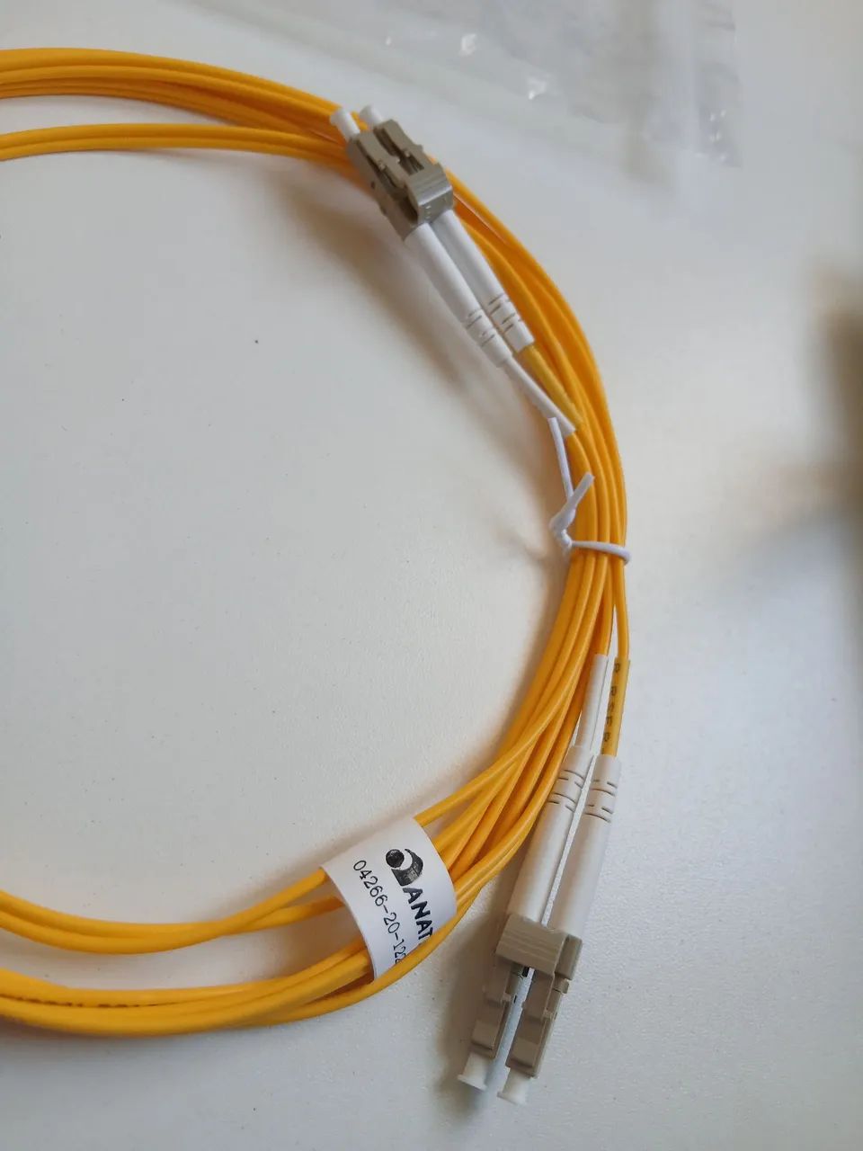 Cordao Optico 2,5m duplex Multimodo LC/UPC x LC/UPC - Foto 2