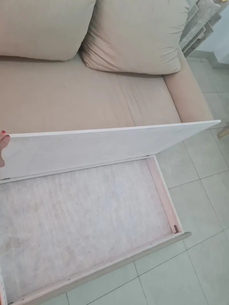 sofá cama baú 2 lugares retrátil - Foto 5