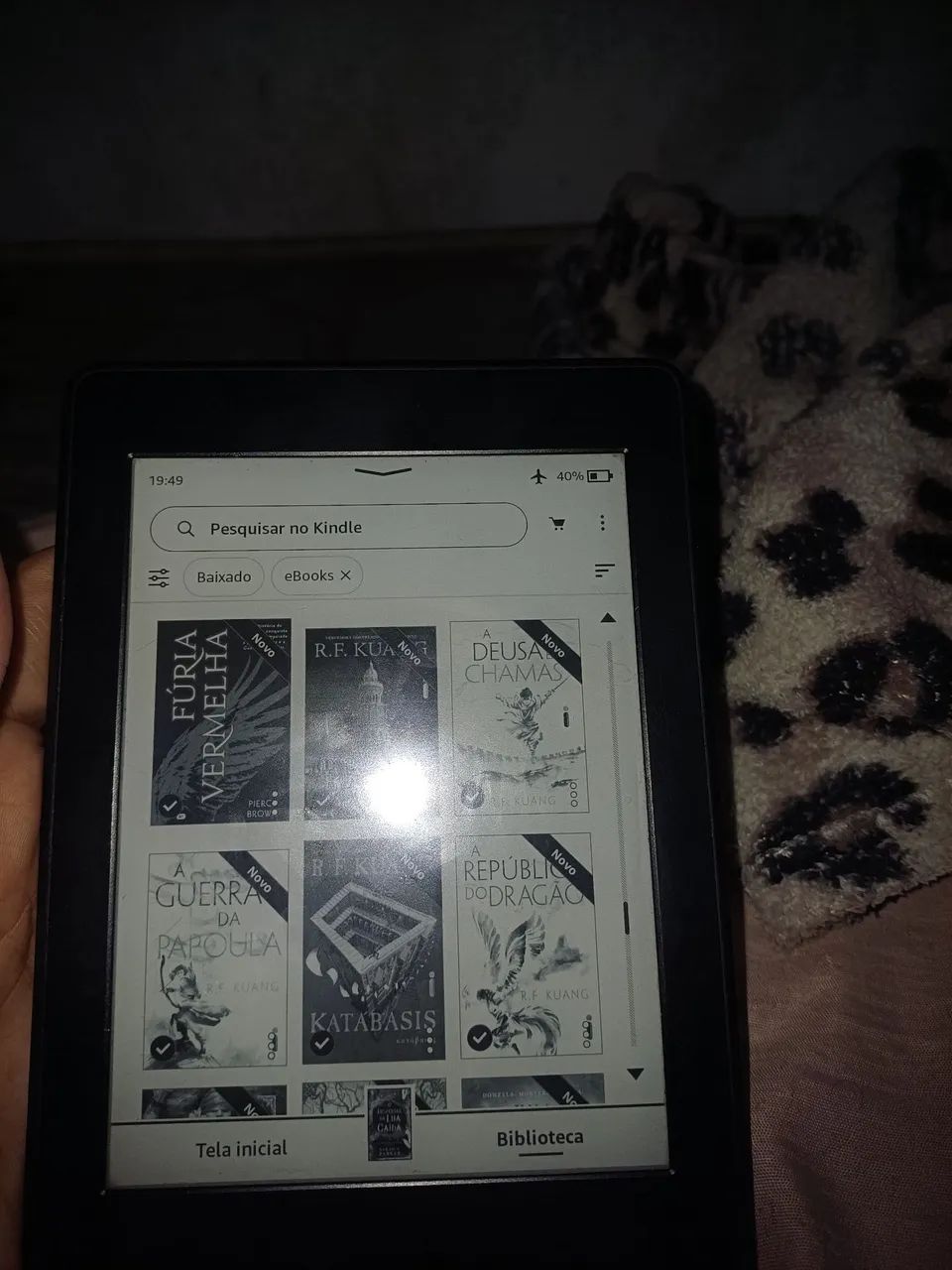 Kindle paperwhite 7 Leia a bio - Foto 2