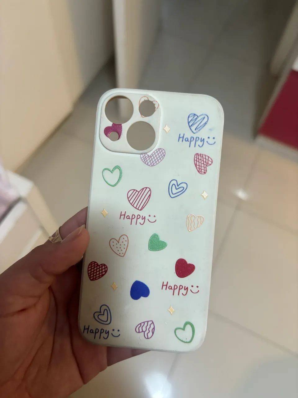 Kit com 5 Capinhas para iPhone 13 mini- Ótimo Estado - Foto 5
