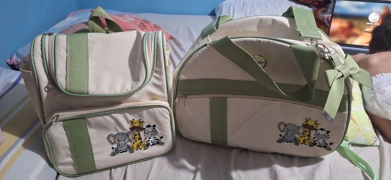 Bolsa maternidade e canguru  - Foto 2