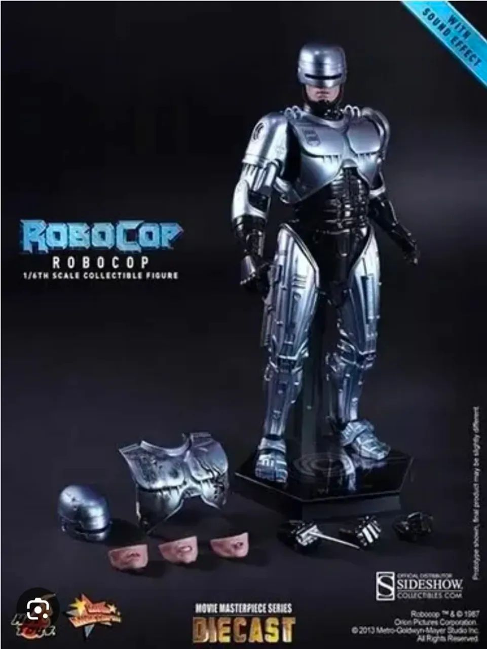 Hot toys robocop diecast