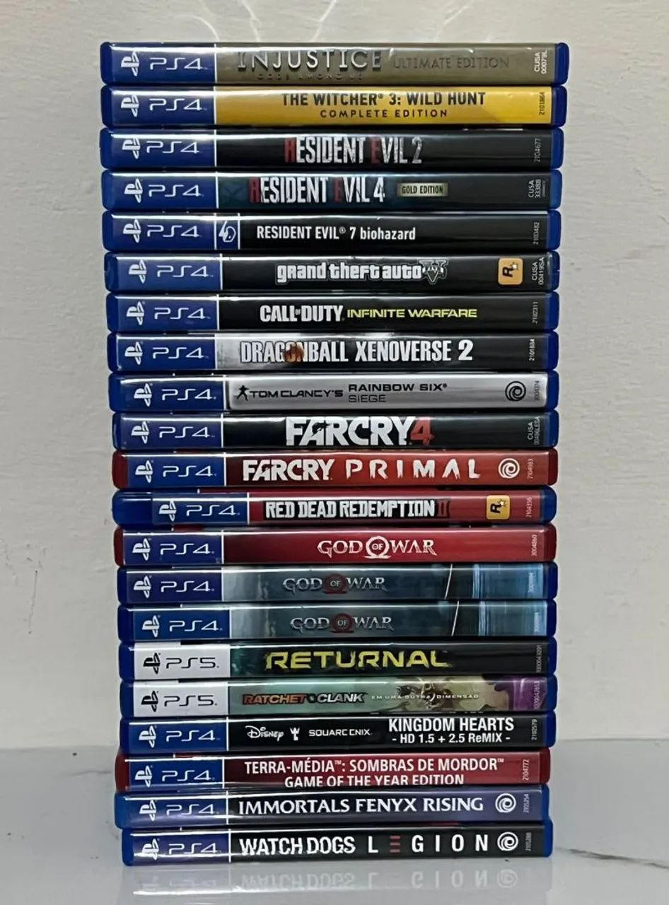 Jogos ps4