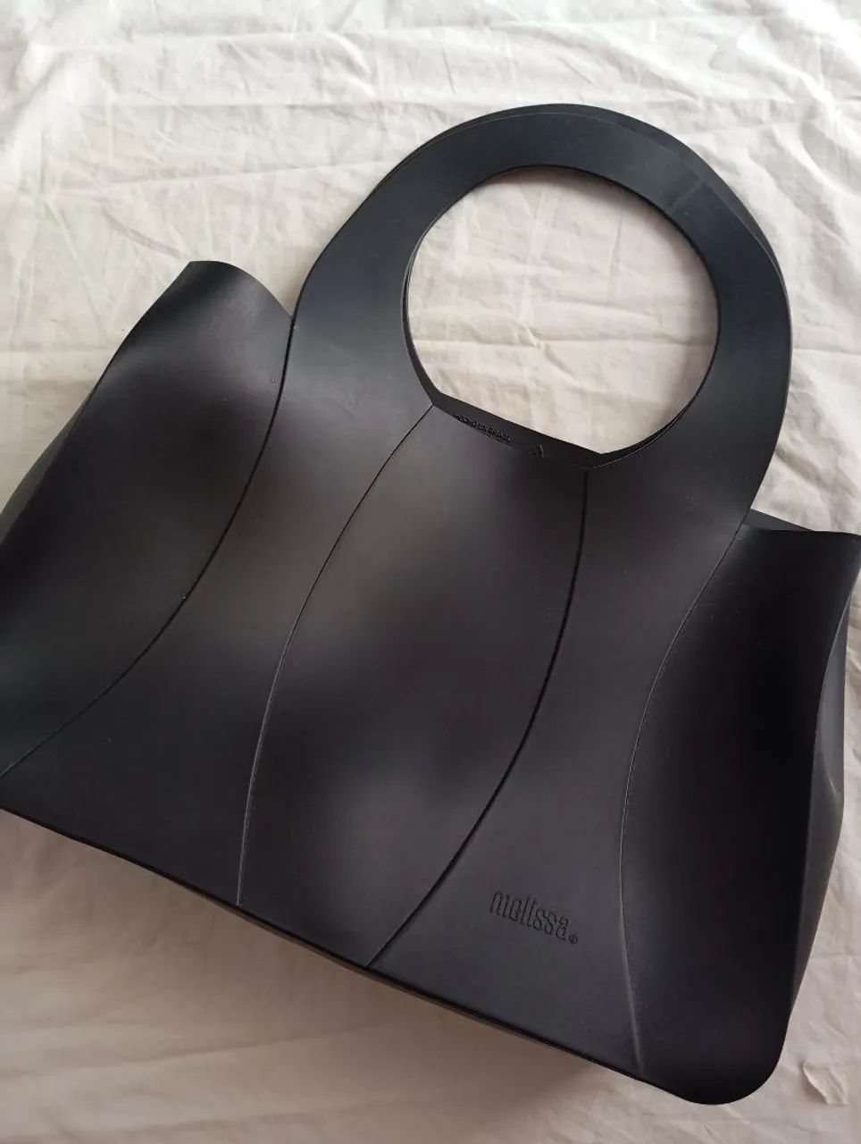 Bolsa da melissa original preta média  - Foto 2